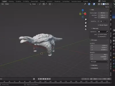 Turtle Free 3D model