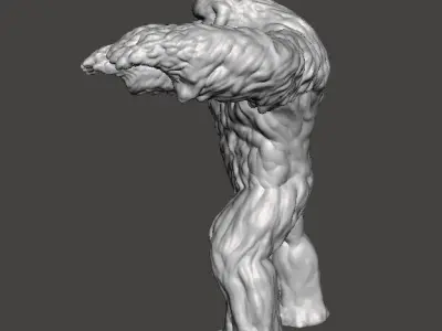 WAMPA ATTACK LEGION MINIATURE MODELS SCIFI OR FANTASY GAMES RPG 3D print model