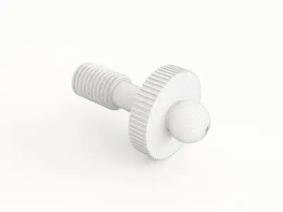 Screw 80 3D model