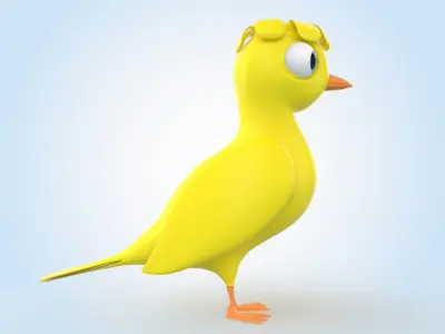 Gloster Canary 3D model