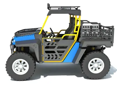 UTV Utility Vehicle 3D model