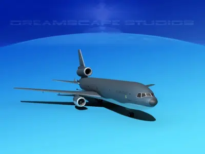 McDonnell Douglas KC-10 USAF 2 3D model