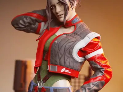 Panam Palmer - Cyberpunk 2077 3D print model