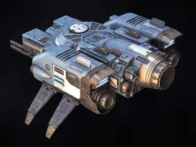 Ranger Spaceship 3D model