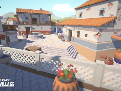 RPG Poly Pack - Ancient Village Low-poly 3D model