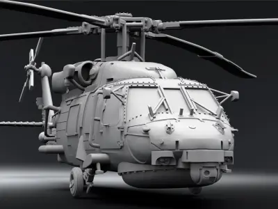 SeaHawk mini scale model 3D print model