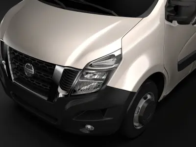 Nissan NV 400 L4H2 Van 2017 3D model