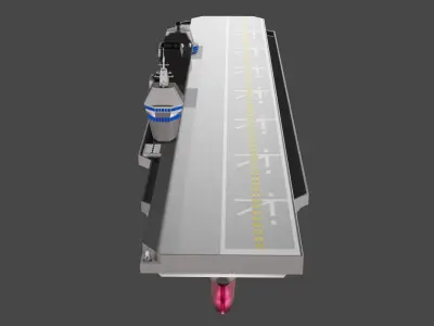 CVX - Korean Light Aircraft Carrier Business Low-poly 3D model