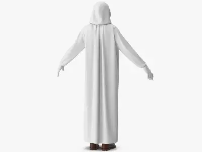 Hooded Costume 15 3D model