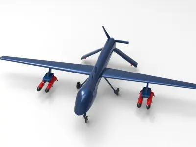 Drone - UAV 3D model