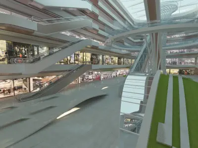 Shopping Mall 3 3D model