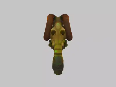 Infernal Artifact 3D ModelInfernal Artifact 3D Model Low-poly 3D model