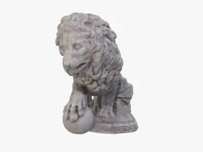 Fancelli Ancient Lion 3D model
