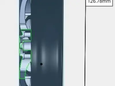Ferrari Rims 3D model