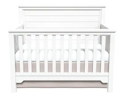Crib Bambibaby Free 3D model