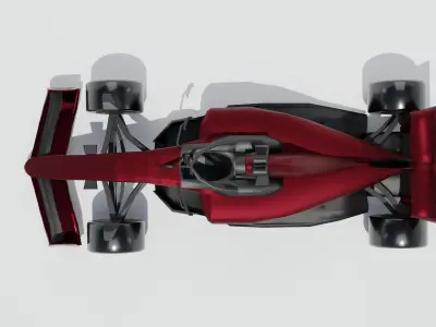 Formula 1 2025 Car Free 3D model