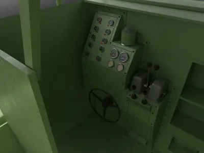 PBR MKII - Vietnam War Low-poly 3D model