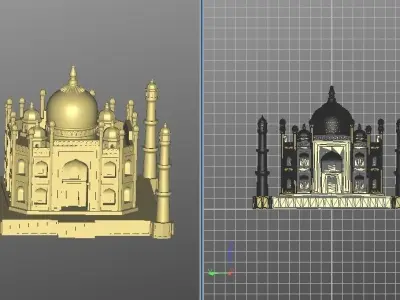 tajmahal taj mahal Free 3D model
