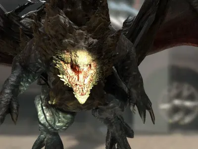 Predator Dragon 3D model