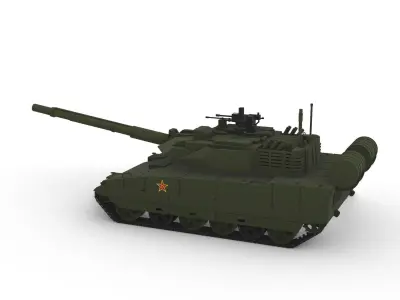 ZTQ-15 Light Tank 3D model