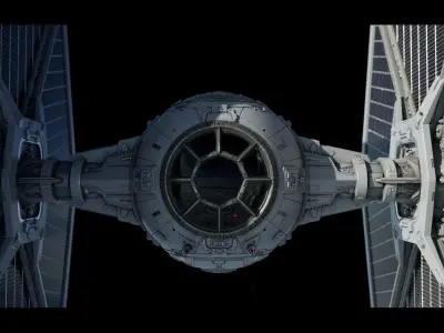 Tie Fighter 3D model
