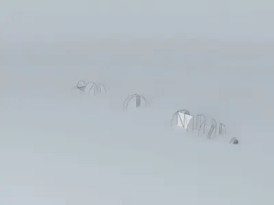 McDonnel Douglas MD11F Cargo Interior Free 3D model