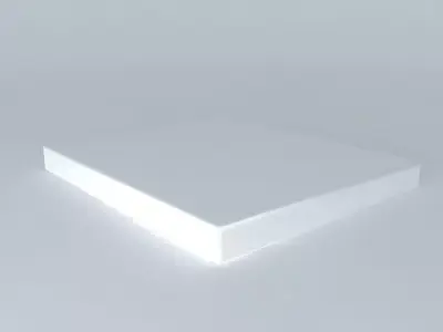 Cal King Mattress Free 3D model