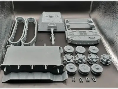 Ferdinand Toon Tank 3D print model 3D print model