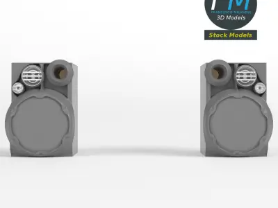 Hi-Fi speakers 3D model buy