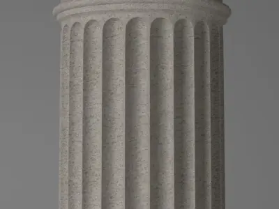 Column - Doric Order 3D model
