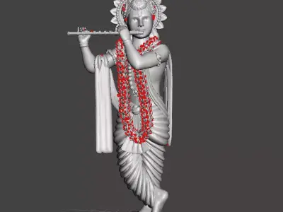 Krishna 3D print model