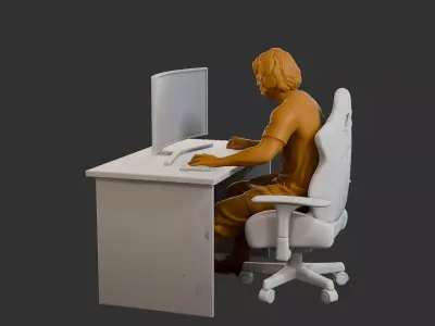 Video Game Player VGP1 004 3D print model