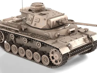 5 Military Vehicles Collection v15 Low-poly 3D model