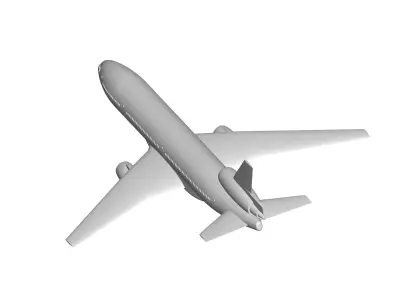 McDonnell Douglas DC-10 3D model