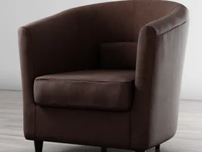 Tulsa armchair Free 3D model