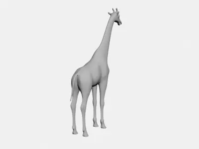 Giraffe-wild animals 3D model