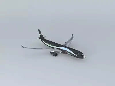 SkyFoam Airways Airbus A330 343X Free 3D model