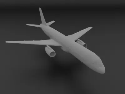 aeroplane 3D print model