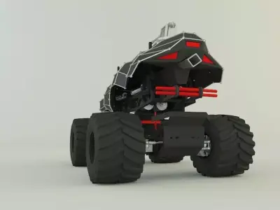 monster trucks 2 3D model