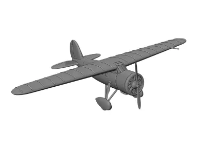 Lockheed Vega 3D print model