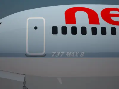 Neos Airlines 737 max 8 3D model