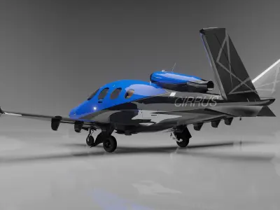 Cirrus Vision SF50 3D model