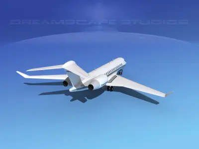 Global Express 8000 V11 3D model