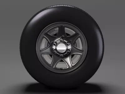 Chevrolet Silverado WT wheel 2017 3D model