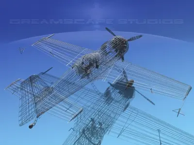 Sukhoi SU-26 Aerobat V12 3D model