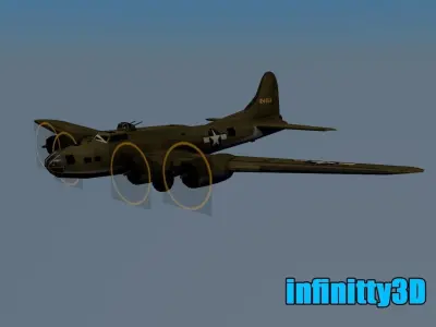 Pack 15  3DModel Aircraft  Low-poly 3D model