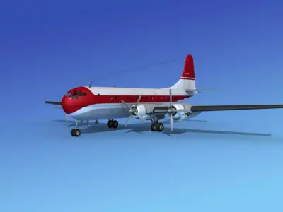 Boeing 377 Corporate 1 3D model
