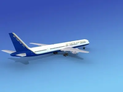Boeing 757-300 Air Charter Intl 3D model