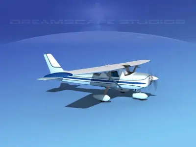 Cessna 152 Commuter V09 3D model