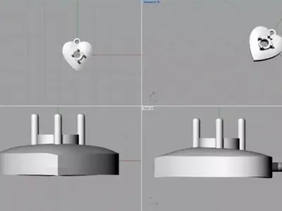 pendant 3D print model